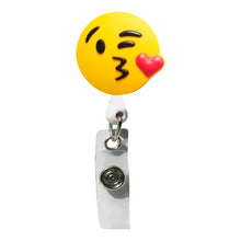 Load image into Gallery viewer, BH-076 Kiss 3D Rubber Badge Holder - Pack of 3
