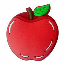 Load image into Gallery viewer, BH-078 Apple 3D Rubber Badge Holder - Pack of 3
