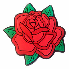 Load image into Gallery viewer, BH-084 Rose 3D Rubber Badge Holder - Pack of 3
