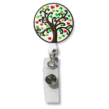 Load image into Gallery viewer, BH-085 Tree of Life 3D Rubber Badge Holder - Pack of 3
