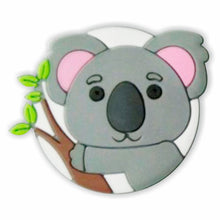 Load image into Gallery viewer, BH-087 Koala 3D Rubber Badge Holder - Pack of 3

