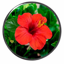 Load image into Gallery viewer, PM-947 Hibiscus Photo Metal Badge Holder - Pack of 3
