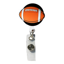 Load image into Gallery viewer, BH-094 Football 3D Rubber Badge Holder - Pack of 3
