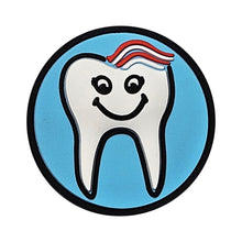 Load image into Gallery viewer, BH-096 Tooth 3D Rubber Badge Holder - Pack of 3
