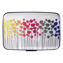 Load image into Gallery viewer, AW9B Flowers with Stems Aluminum Wallets
