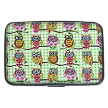 Load image into Gallery viewer, AW9C Owls Aluminum Wallets

