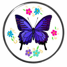 Load image into Gallery viewer, PM-E4 Butterfly Photo Metal Badge Holder - Pack of 3
