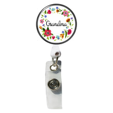 Load image into Gallery viewer, PM-MD3 Grandma Photo Metal Badge Holder - Pack of 3
