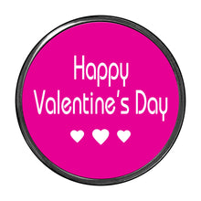 Load image into Gallery viewer, PM-V1 Happy Valentine's Day Photo Metal Badge Holder - Pack of 3
