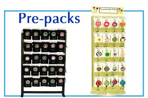 Displays and prepacks