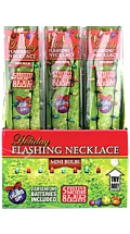 Holiday Flashing Necklaces