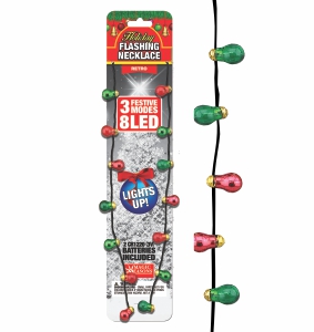 Holiday Flashing Necklaces