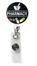 Retractable Badge Holder with Pharmacy