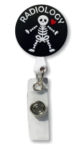 Retractable Badge Holder with Radiology