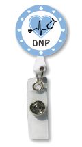 DNP Nurse Retractable Badge Holder