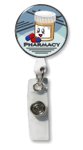 Pharmacy Retractable Badge Holder