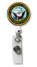 Navy Seal Retractable Badge Holder