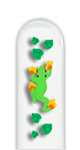 Glass Nail File: Frog