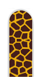 Glass Nail File: Giraffe