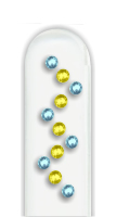 Glass Nail File: Zig Zag