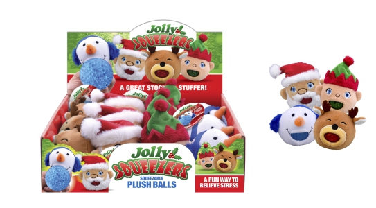 Plush Ball Jolly Jellies Squeeze Toys
