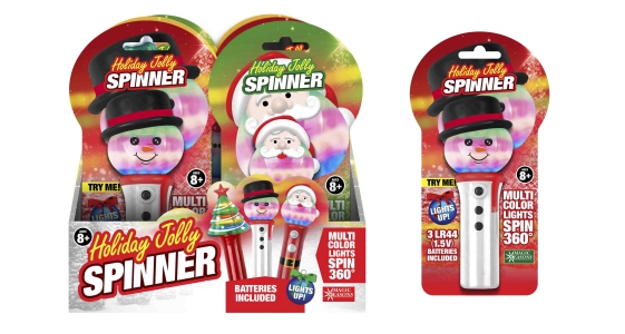 Holiday Jolly Spinners