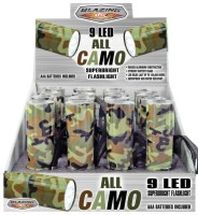 9 LED Camo Flashlights