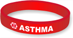 Silicone Medical Alert: Asthma