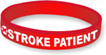 Silicone Medical Alert: Stroke Patient