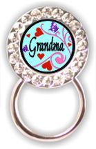 Rhinestone Eyeglass Holder: Grandma