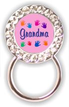 Rhinestone Eyeglass Holder: Grandma