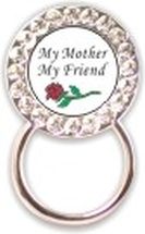 Rhinestone Eyeglass Holder: My Mother, My Friend