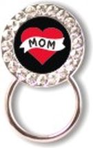 Rhinestone Eyeglass Holder: Mom