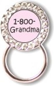 Rhinestone Eyeglass Holder: 1-800-Grandma