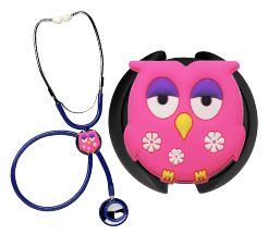 Stethoscope ID Tags - Owl